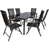 Gardenson Vrtni Set Kalia, Črna, 7-Delno Cene
