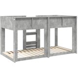  na kat za djecu Betonski sivi 90 x 200 cm | shoptok.hr