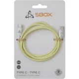 SBOX KABAL USB TYPE C - USB TYPE C M/M 1M Žuti - 60W