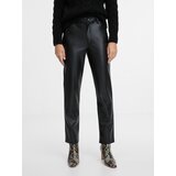 Orsay Brown women's leather trousers - Women's | Shoptok.si