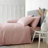 Catherine Lansfield Rožnata podaljšana flanelna posteljnina za zakonsko posteljo 230x220 cm Brushed – | Shoptok.si