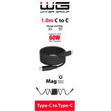 Winner Group - Magnetni USB kabl USB-C / USB-C 60W 1m crne boje | Eponuda.com