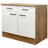 Flex-Well Kuhinjska Spodnja Omarica Avila, Magnolija, Barva Hrasta | Shoptok.si