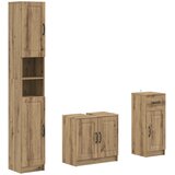  Set za kupaonicu od 3 dijela UTRECHT Konstruirano drvo | shoptok.hr