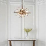  Endon 81936 - Zlatni luster na lancu 6xE14/40W/230V | Eponuda.com