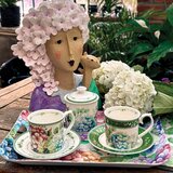 Brandani set skodelica za črno kavo Flora / 2 kos / porcelan, (21097407) | Shoptok.si