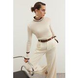 Trendyol Sweater - Beige - Slim fit Cijene