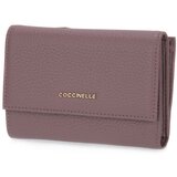 Coccinelle Denarnice P38 METALLIC SOFT Rožnata Cene