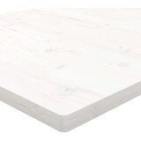 vidaXL Ploča za stol bijela 70x70x2 5 cm masivna borovina četvrtasta | shoptok.hr