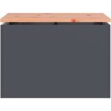  Vrtna klupa 1-Broj sjedala 60 x 40 x 43 cm Čelik Antracit | Eponuda.com