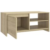  Stolić za kavu boja hrasta 102 x 50 x 45 cm konstruirano drvo | shoptok.hr