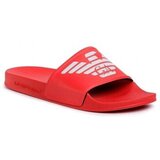Emporio Armani Japonke Pool Mod Slides Rdeča | Shoptok.si
