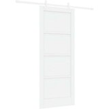  Klizna vrata Bijela 83 x 202 cm Masivna borovina | shoptok.hr