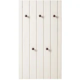 bijeli set za hodnik od masivnog bora 55x100x2 cm anita