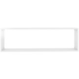  Kockaste zidne police 4 kom sjajne bijele 100x15x30 cm iverica | shoptok.hr