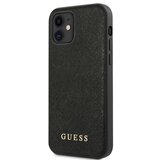 Guess Ohišje za Apple iPhone 12 Mini Saffiano, ?rna, (21749422) | Shoptok.si