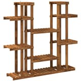  Stalak za biljke Prirodna 123 x 25 x 114,5 cm | shoptok.hr