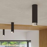  Sollux SL.1409 - Spot svetiljka NERO 1xGU10/10W/230V 22,5 cm crna/sjajni hrom | Eponuda.com