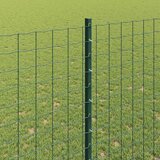 Ugrađeni stup za ogradu 22 pcs Zelena 200 cm | shoptok.hr