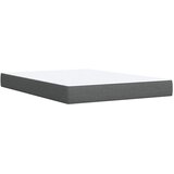  Krevet s oprugama i madracem tamnosivi 140x190 cm od tkanine | shoptok.hr