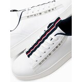 Ombre Men's shoes sneakers with contrasting details - white Cene