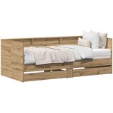  Krevet na dan Umjetnički hrast 75 x 190 cm Konstruirano drvo | shoptok.hr