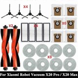 INORCO Za robotski sesalnik X20 Max / X20 Pro nadomestni deli Glavna krtaa Stranska krtaa Hepa Filter Mop krpa Vreka za prah, (21982335) Cene