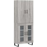  Visoka komoda siva sonome 69 5x34x180 cm od konstruiranog drva | shoptok.hr