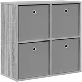  Kreveta s ladicama Siva Sonoma 68,5 x 32 x 67 cm | shoptok.hr