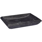 The Living Store Umivalnik črn 50x35x10 cm marmor - Umivalnik, (21750141) Cene