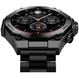 Ksix smartwatch Titanium, AMOLED 1,43” zaslon, 2 remena, 5 dana aut., crni | shoptok.hr