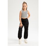 Defacto girls' Parachute Cotton Trousers B1115a823hs Cene