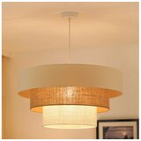  Brilagi -Visilica na sajli DENVER LUNETA 1xE27/15W/230V prečnik 60 cm bež/braon/krem | Eponuda.com