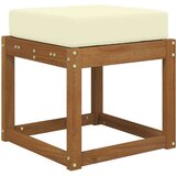  Jastučić za sjedenje na otvorenom Krema 40 x 40 x 8 cm - Krema 40 x 40 cm | shoptok.hr