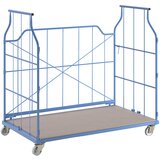 eurokraft pro univerzalni voziček Corlette®, s kavlji za sprednja vrata, tip 2000, VxŠxG 1850 x 2000 x 1150 mm | Shoptok.si