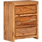  Ladičar 60 x 33 x 75 cm od masivnog bagremovog drva | shoptok.hr