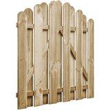  Vrtna vrata od impregnirane borovine 100 x 100 cm | shoptok.hr