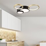  Prigušiva plafonska svetiljka ALIZEE LED/30W/230V 3000-6500K crna/zlatna | Eponuda.com