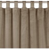  Curtain VILA color beige style classic 10cm tab tops velvet 400x225 HOMEDE | shoptok.hr