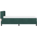  s opruga kutije Tamnozelena 200 x 80 cm Baršun | shoptok.hr