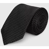 Calvin Klein Svilena kravata črna barva, K10K113144
