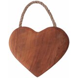  Drveno srce za vješanje 19 x 16 cm | shoptok.hr