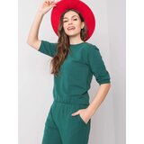 BASIC Feel Good Jumpsuit-RV-KO-6261.19X-dark green | shoptok.hr
