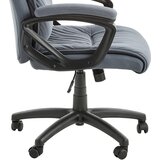 Venda pisarniški stol kovina, tekstil siva, črna | Shoptok.si