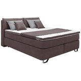 Mömax Postelja Boxspring Tabea, Temno Rjava, 180x200 Cene
