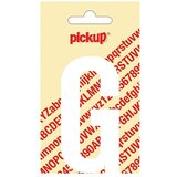 Pickup Naljepnica (Motiv: G, Bijele boje, Visina: 90 mm) | shoptok.hr