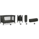 Kinderkraft Potovalna posteljica 2v1 LIGHT JOY, siva | Shoptok.si