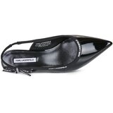 Karl Lagerfeld Salonarji PASHA Ribbon Sling Črna | Shoptok.si