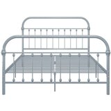  Za krevet sivi metalni 120 x 200 cm | shoptok.hr