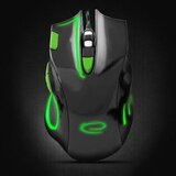  Miš ESPERANZA GAMING HAWK 7D MX401, BLACK-GREEN, 2400dpi, double-click, ergonomic, EGM401KG | Eponuda.ba